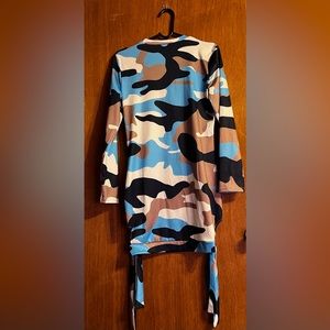 Women camo shirt